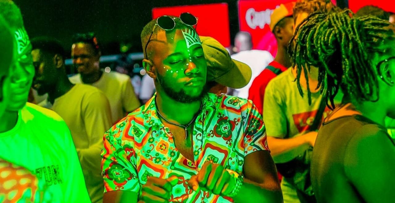 A reveller at a previous Vibez Nzuri event