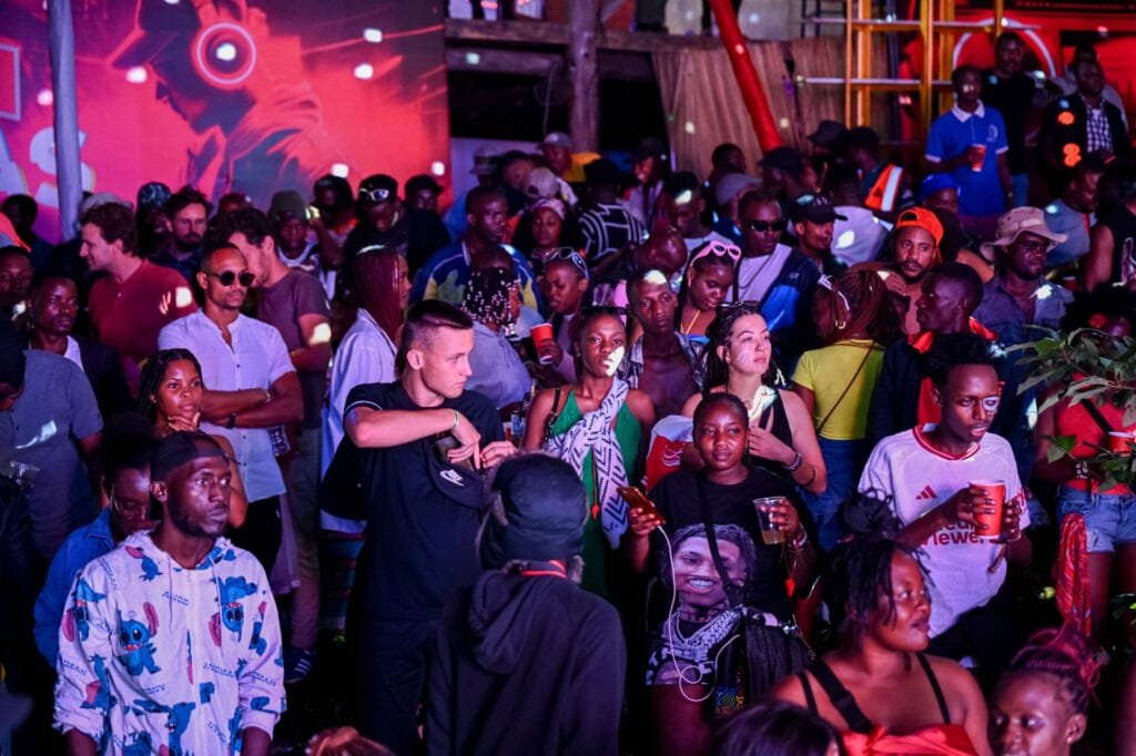 Revellers at Nyege Nyege