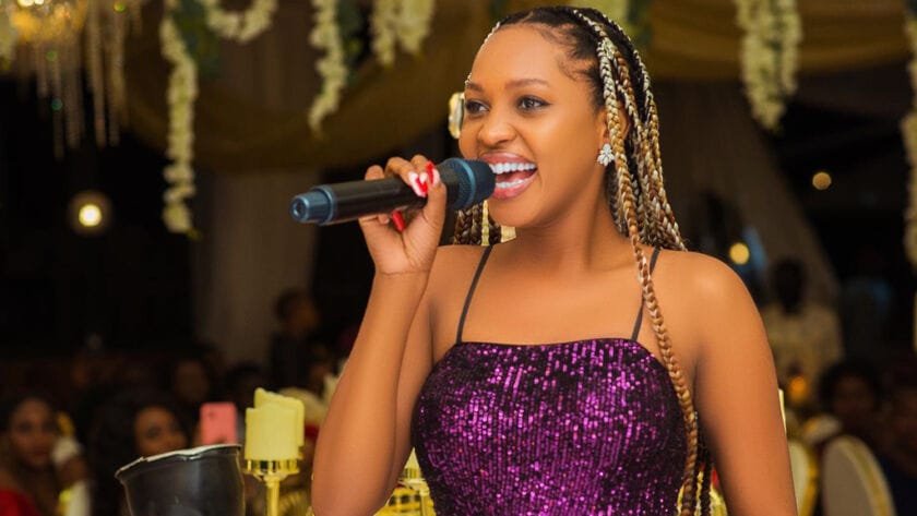 Spice Diana perfoming at a previous event