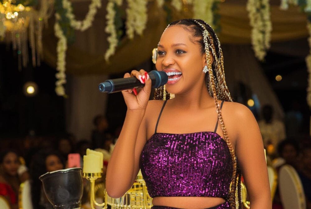 Spice Diana perfoming at a previous event