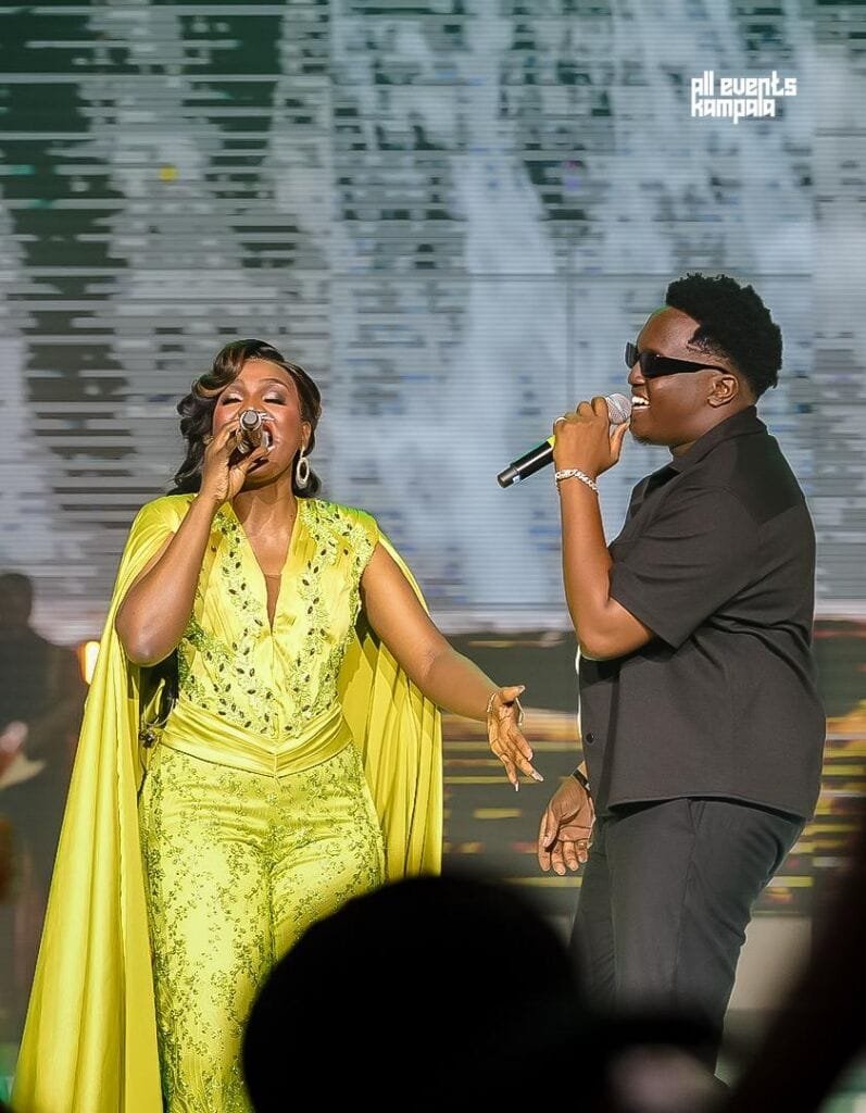 Joshua Baraka performs with Naava Grey