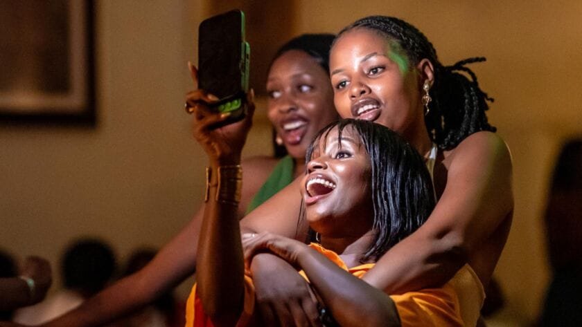 Girls really have fun