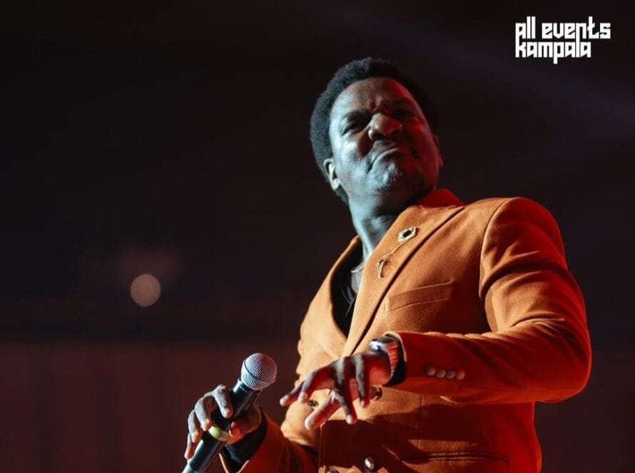 Kenneth Mugabi performs at Naava Grey’s concert. Tales of Mugabi Live