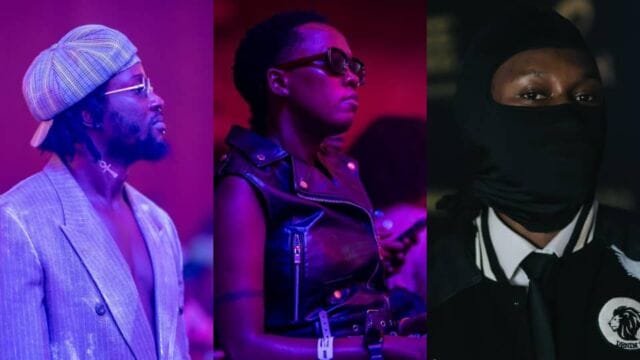 A montage of Azawi, Kitaka and Denim Cartel