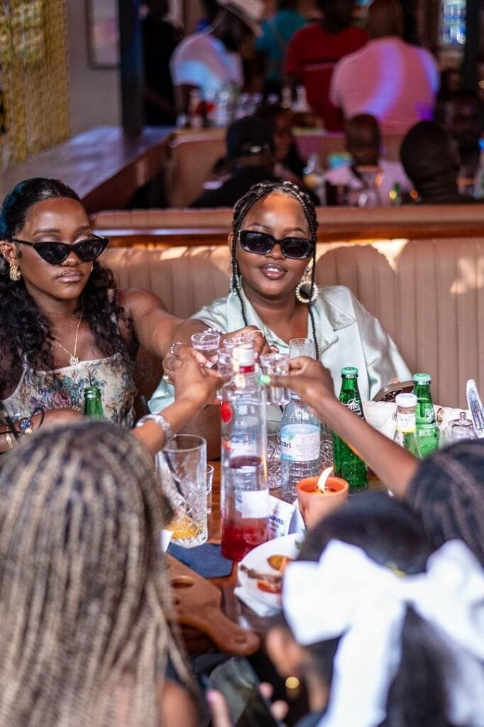 Revellers at The Alchemist Drunch By Ciroc
