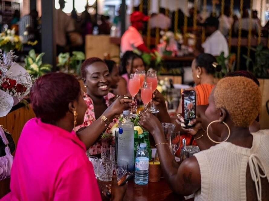 Revellers at The Alchemist Drunch By Ciroc