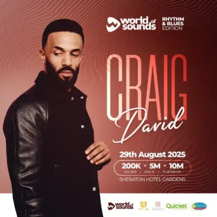 Craig David live in Kampala