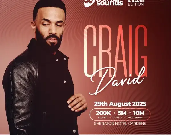 Craig David live in Kampala