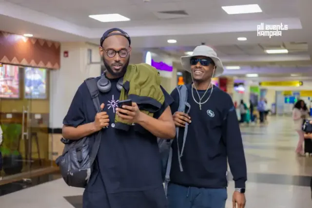 Mike Kayihura arrives for the Cartel Bizness EP