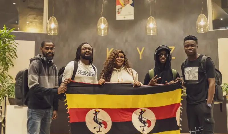 Lojay's team is already in Kampala ahead of Cnatina Fiesta