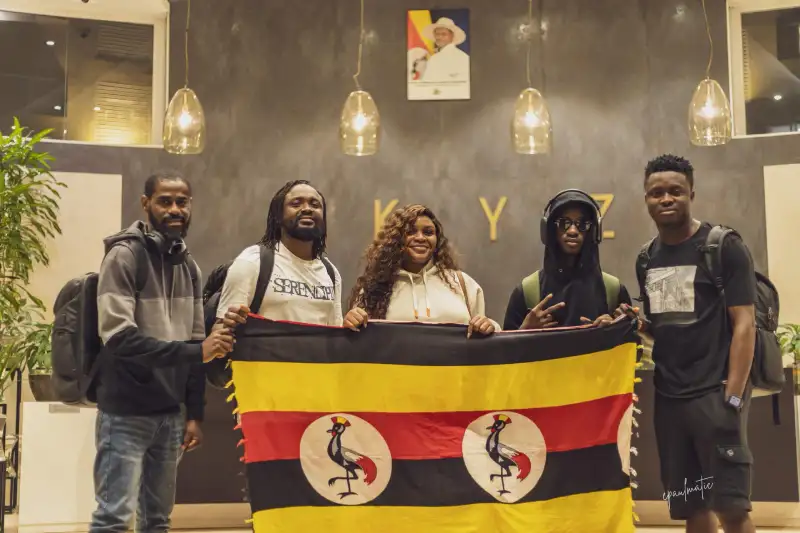 Lojay's team is already in Kampala ahead of Cnatina Fiesta