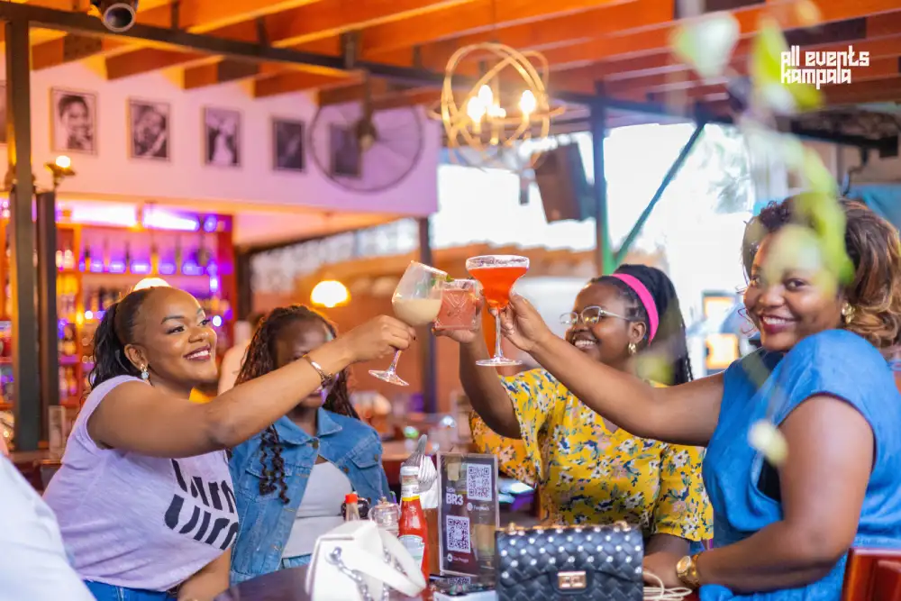 Kampala Ladies enjoying themselves at The Alchemist