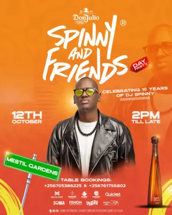 DJ Spinny will host Spinny and Friends