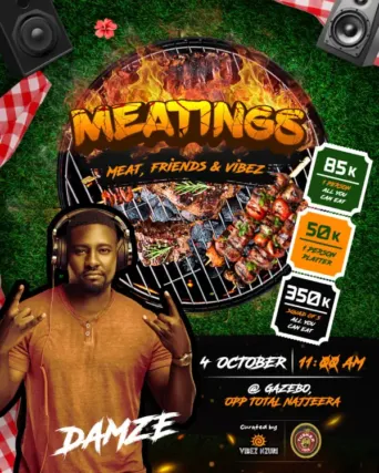 Meatings, Meat, Friends & Vibez