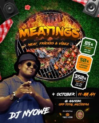 Meatings, Meat, Friends & Vibez