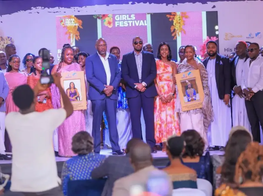 Omukama Oyo and Princess Komuntale at Reach A Hand Uganda