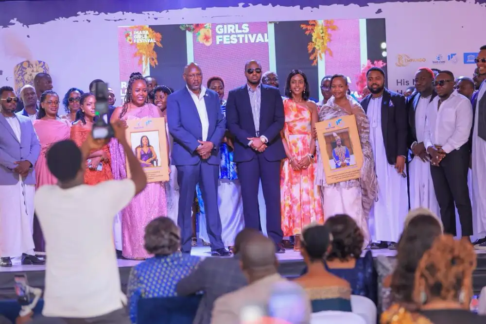 Omukama Oyo and Princess Komuntale at Reach A Hand Uganda