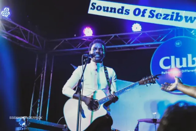 Kenneth Mugabi performs at a previous edition of Sounds of Sezibwa