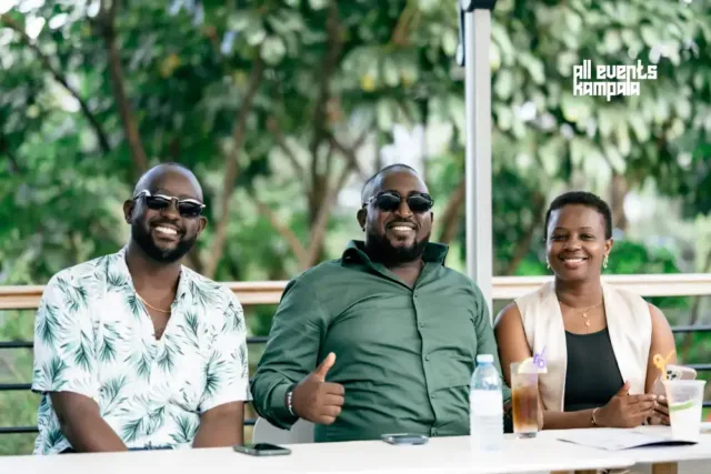 Revellers enjoying fairway