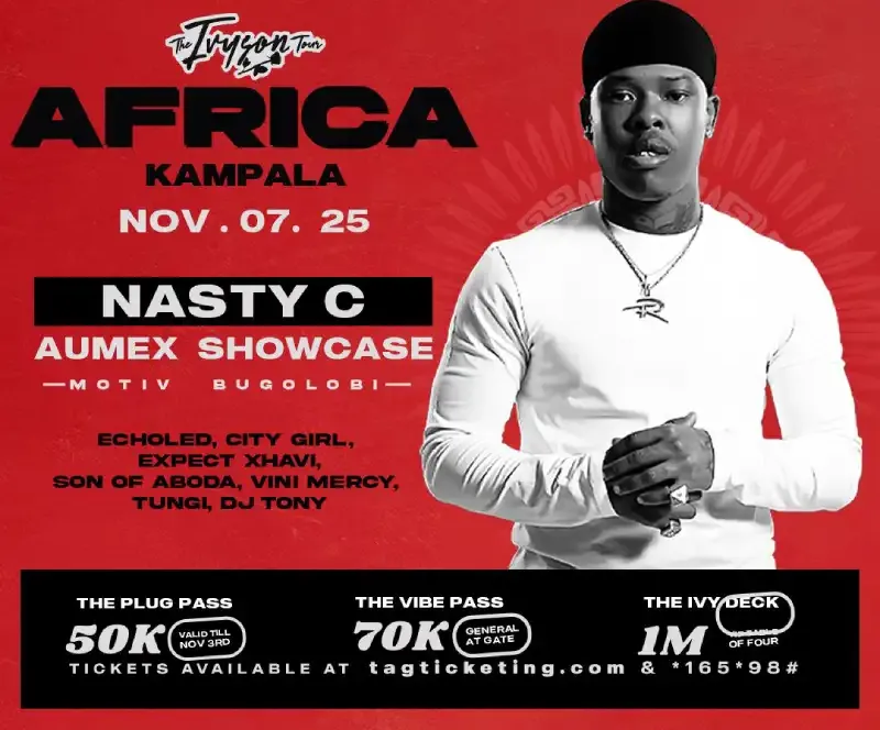 Nasty C live in Kampala