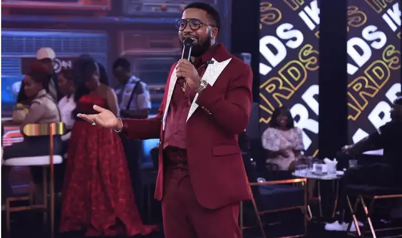 Humphrey Nabimanya the CEO of Reach A Hand Uganda speaking at the event