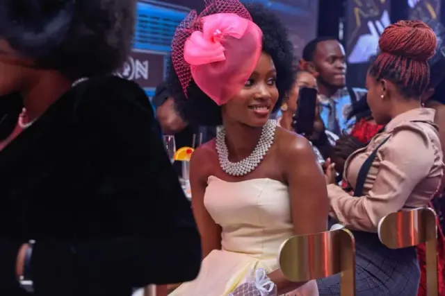 Film makers and guests enjoy the night