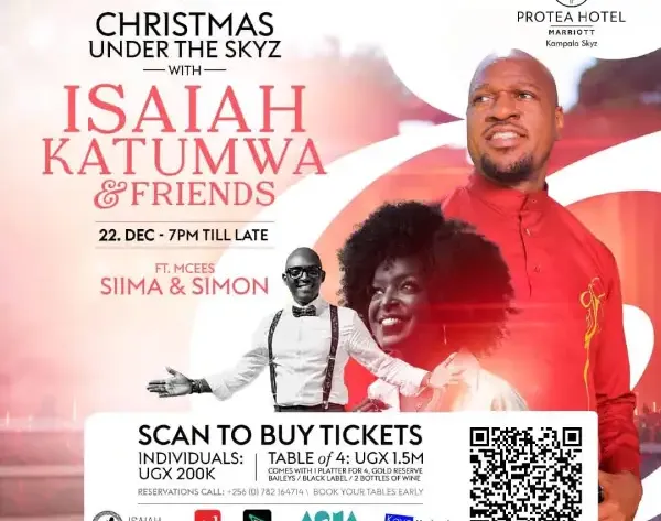 Christmas Under the Skyz with Isaiah Katumwa Live in Kampala
