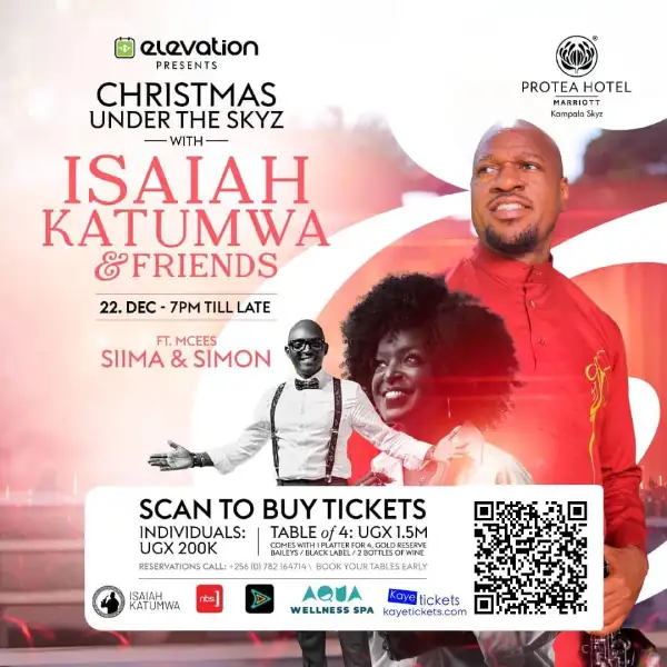 Christmas Under the Skyz with Isaiah Katumwa Live in Kampala
