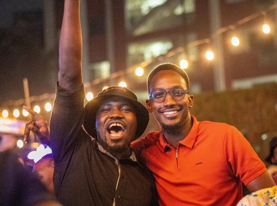Revellers having fun at a previous event at The Gardens Najjera (Photo by Feline Media)