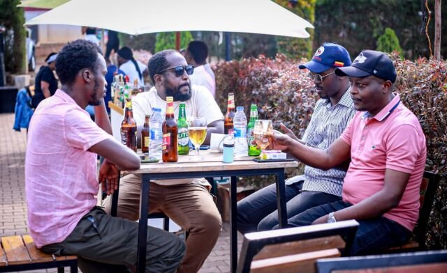 Revellers having fun at a previous event at The Gardens Najjera (Photo by Feline Media)