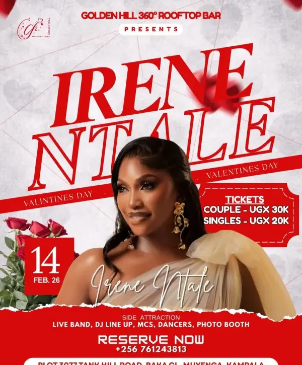 Irene Ntale Live On Valentine’s Day Concert at Golden Hill