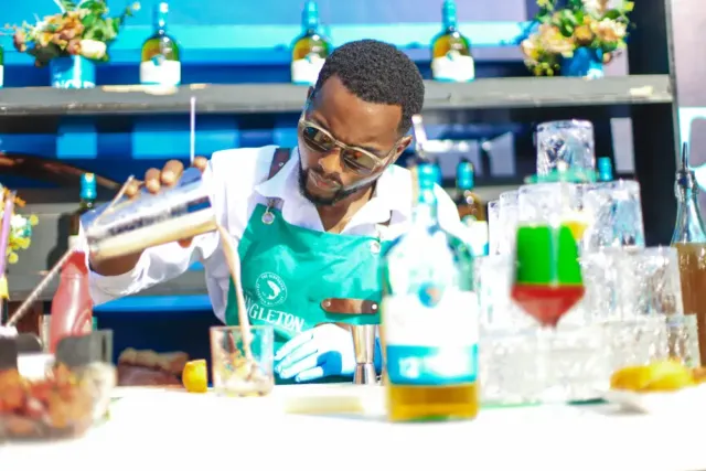 The drinks were flowing