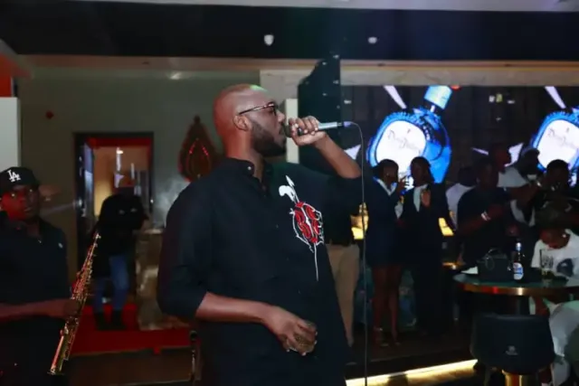 Mike Kayihura performs at Baoli Rooftop