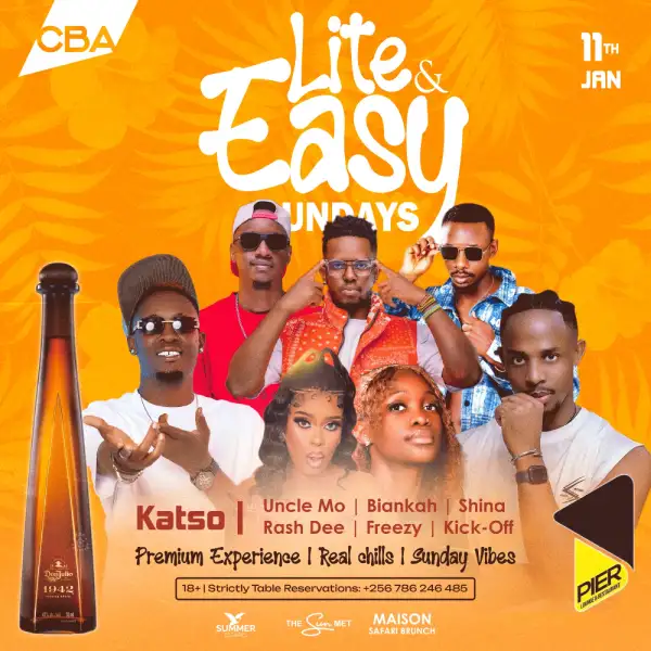 Lite & Easy Sundays at Pier One Ntinda