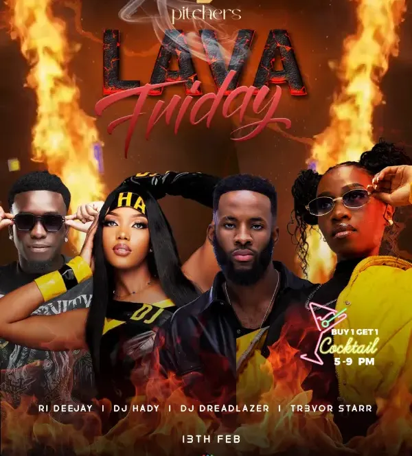 Lava Fridays at Pitchers