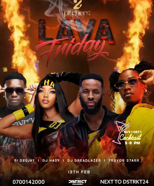 Lava Fridays at Pitchers