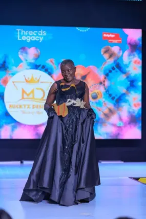 Senior citizen enjoying the event