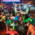 Wandegeya painted green as Tusker Lite Neon Raves are launched