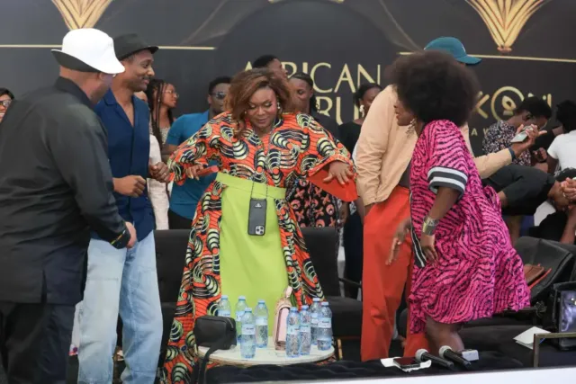 Ambassador Malango leads the vibe at Africa Film Forum