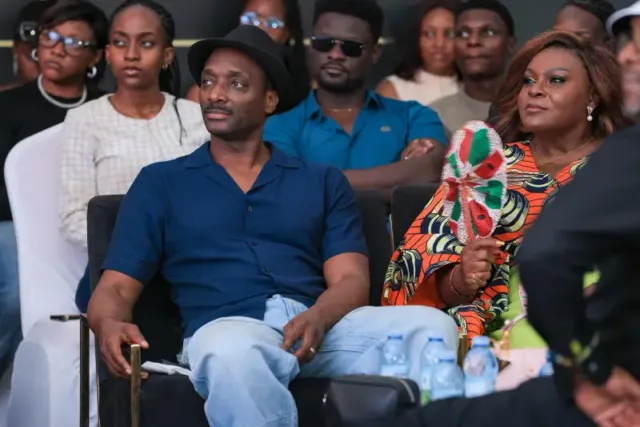 Matthew Nabwiso at the Africa Film Forum