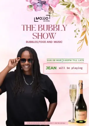 DJ Jean will play at The Bubbly Show at Mojjo