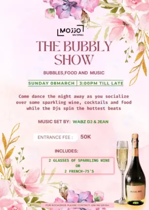 The Bubbly Show at Mojjo March Events in Kampala