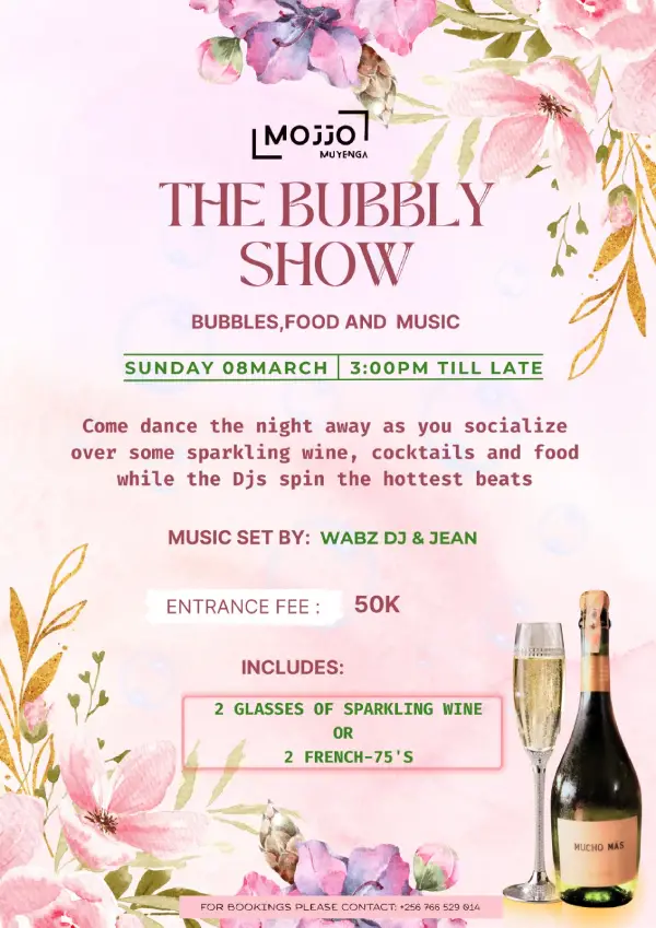 The Bubbly Show at Mojjo