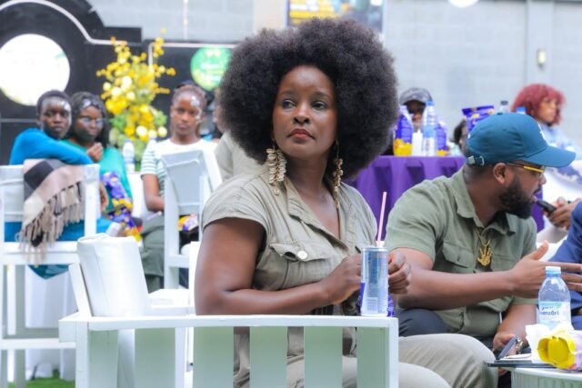 Legendary film start Nana Kagga at the event