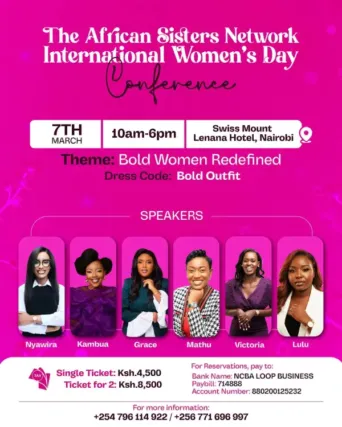 African Sisters Network International Women’s Day Conference Nairobi
