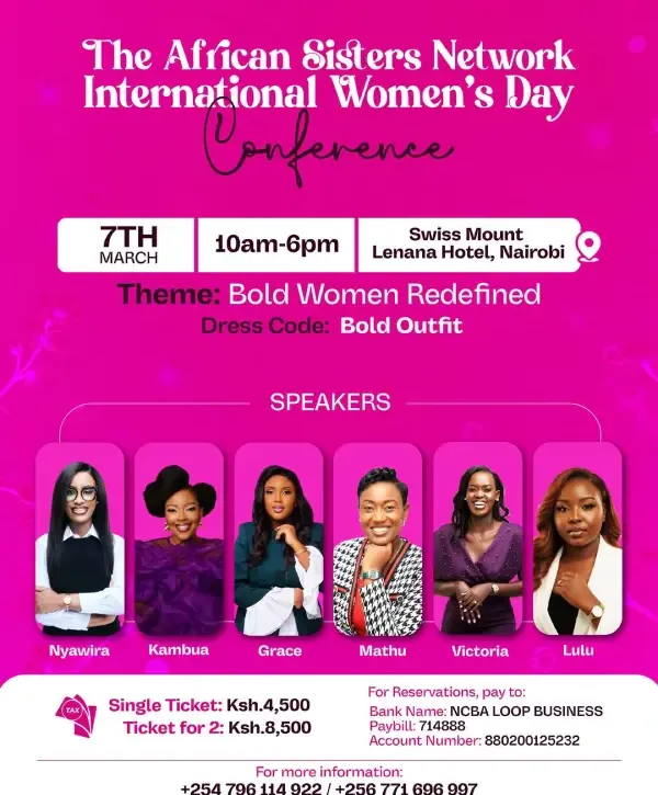 African Sisters Network International Women’s Day Conference Nairobi
