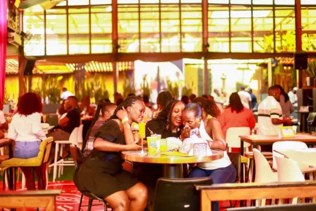 Revellers at Silo Daycation