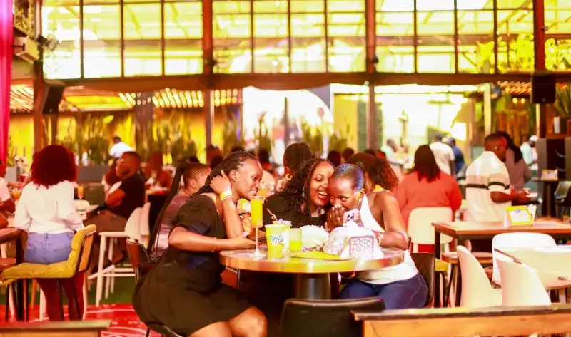 Revellers at Silo Daycation