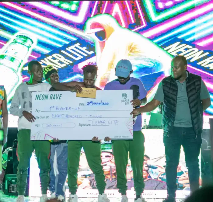 Tusker Lite Neon Rave Mbarara dance competition