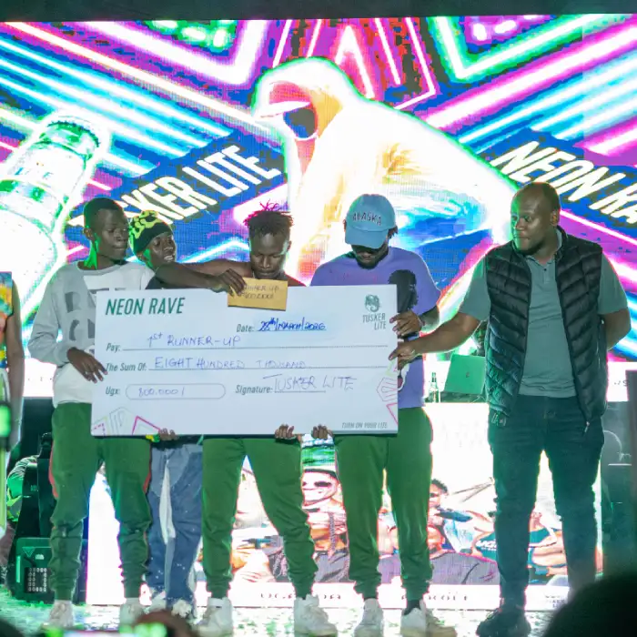Tusker Lite Neon Rave Mbarara dance competition